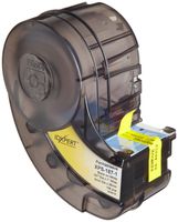 Brady PermaSleeve Heat-Shrink Polyolefin Wire Marking Sleeves (XPS-187-1) - Black On White Sleeves - Compatible with IDXPERT Label Maker - .335" Height, 1.015" Width