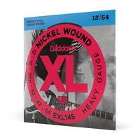 D'Addario Nickel Wound Electric Guitar Strings, 1-Pack, Heavy, 12-54
