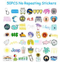 VSCO Stickers, Aesthetic Stickers Waterproof VSCO Stickers for Hydro Flask 50pcs Aesthetic Stickers for Teens Cute Vsco Vinyl Stickers for Water Bottles,Laptop, Skateboard, VSCO Water Bottle Stickers