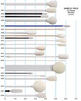 Mixed Bag of Best Selling Foam Swabs by Swab-its - All Shapes and Sizes Included