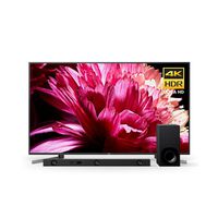 Sony X950G 85 Inch TV: 4K Ultra HD Smart LED TV with HDR - Z9F 3.1ch Dolby Atmos Sound Bar and HT-Z9F Wireless Subwoofer - 2019 Model