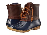 Sperry Saltwater TAN/Navy, Size 6