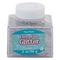 Sulyn Silver Extra Fine Glitter Stacker Jar