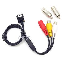 CCTV Hd Mini Spy Pinhole Security Camera 3.6mm 90degree 1000tvl Mini Hidden CCTV Surveillance Camera Aanalog