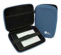 DURAGADGET Blue Shock-Absorbing Hard EVA Shell Case - Suitable for use with Amazon Kindle Paperwhite | Paperwhite 3G | Kindle 4 | Touch | Touch 3G | Kindle 3 & Kindle Fire HDx 7-Inch