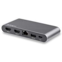 StarTech.com Dual Monitor USB C Docking Station - for Windows Laptops - HDMI Multiport Adapter (DK30C2HAGPD)