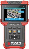 Triplett CamView IP & Analog Camera Tester- Test, Verify, & Troubleshoot Cameras, Cables, & Networks Before Network or Power Setup | Built-in DHCP Server | Ethernet Loop Detection - ( PRO-C 8072)