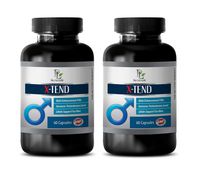 Male libido Supplements - X-TEND - Pure and Potent Ingredients - tribulus terrestris and l arginine - 2 Bottles 120 Tablets