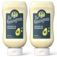 Sir Kensington's Mayonnaise Avocado Oil Mayo Squeeze Bottle Paleo and Keto Certified 24 oz 2 ct