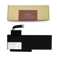 HWG BTY-L76 Battery (6-Cell) for MSI 2PE-025CN 2QE-083CN GS70 2PE-026CN GS70 2QE-084CN GS70 2QD-487CN GS70 2PC-633XCN 2QE-083CN GS70, Fits P/N BTY-M6F (11.1v 5400mAh/58.8Wh)