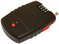 FJM Security SX-776 Cable Lock Alarm with Piercing 120 Decibel Siren