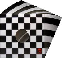 (30) 12" Colored Vinyl Record Jackets with Center Hole - Ska Checkered #12JWSKAHH