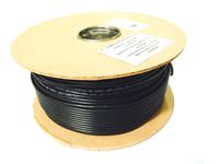 SHAMROCK CONTROLS UL1015-16AWG-BLACK-500 FT UL 1015 Stranded Copper Wire, 16 AWG, 600V, 500', RAL 9004 Color Code, Black