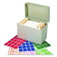 Smead AlphaZ ACCS Color-Coded Alphabetic Labels, Letters A-Z, Assorted Colors, 2200 Labels per Box (67170)