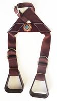 Horse Saddle Western Show Buddy Stirrups Kids Child Youth Pony Rodeo 5138CO212