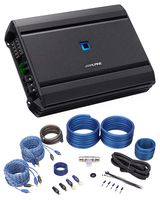 ALPINE S-A55V 440w RMS 5-Channel S-Series Car Audio Amplifier Class D+Amp Kit