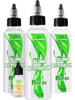 Slime Activator Borax Solution Best Value KIT [15.2 oz] + Bonus deActivator to Save Your Slime - Add to Elmers Glue or Slime Glue - Replaces Saline Solution, Liquid Starch, Contact Solution [450ml]