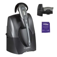 Plantronics CS55 Wireless Office Headset Included Bundle with Lifter and Headset Advisor Wipe (Renewed)