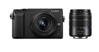 PANASONIC LUMIX GX85 4K Digital Camera, 12-32mm and 45-150mm Lens Bundle, 16 Megapixel Mirrorless Camera Kit, 5 Axis in-Body Dual Image Stabilization, 3-Inch Tilt and Touch LCD, DMC-GX85WK (Black)