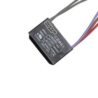 HQRP Capacitor for Hampton Bay Ceiling Fan 4.5uf+6uf+8uf 5-Wire plus HQRP Coaster