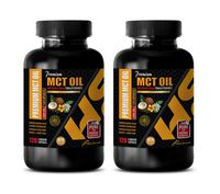 Energy Pills for Men - Premium MCT Oil 3000MG - Keto Formula - Powerful and Potent Formula - mct Oil Medium Chain triglycerides - 2 Bottle (240 Liquid Capsules)