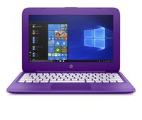 HP Stream 11-inch Laptop, Intel Celeron N3060 Processor, 4 GB SDRAM Memory, 32 GB eMMC Storage, Windows 10 Home in S Mode with Office 365 Personal for one Year (11-ah020nr, Infinity Purple)