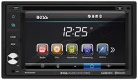 BOSS Audio Systems BV9362BI Car DVD Player - Double Din, Bluetooth Audio and Calling, 6.2 Inch LCD Touchscreen Monitor, MP3 Player, CD, DVD, WMA, USB, SD, Auxiliary Input, AM FM Radio Receiver