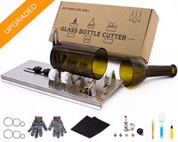 Glass Bottle Cutter, Upgraded Bottle Cutting Tool Kit, DIY Machine for Cutting Wine, Beer, Liquor, Whiskey, Alcohol, Champagne, Bottle Cutter for Round, Square and Oval Bottle by KEBS_MALL