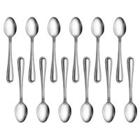 New Star Foodservice 58161 Slimline Coffee Spoon (Set of 12), Stainless Steel