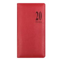 Letts Milano Week to View 2020 Planner, Red, 6.625 x 6.25 inches (CTO3SURD-20)