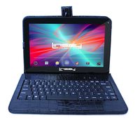 LINSAY New F10XHDBKCOBLACK Quad Core with Black Crocodile Style Keyboard Exclusive Bundle 1 GB RAM DDR3 8 GB