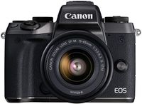 Canon EOS M5 Mirrorless Camera Kit 15-45mm Lens Kit - Wi-Fi Enabled & Bluetooth