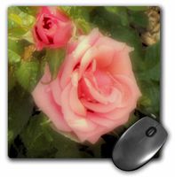 3drose Rose Image with Added Effects to Look Like A Victorian Piece - Mouse Pad