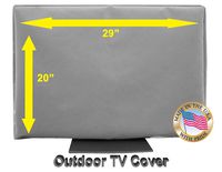 Outdoor TV Cover (29"-32") Light Grey