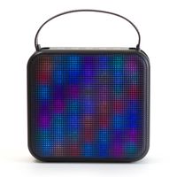 FRESHeTECH FRESHeCOLOR Portable Bluetooth Speaker and Color Changing Party Box, Black