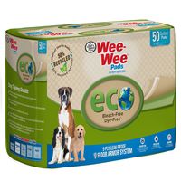 Four Paws Wee-Wee Puppy Pee Pads Eco-Friendly 50 Count