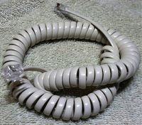 5 Pack of Misty Cream 9' Ft Handset Cords for Avaya Spirit Phone 6 24 Button 6B 24B Off White Curly Coil Pack AT-T Lucent 3160 006MC 024MC 215 Lot by DIY-BizPhones