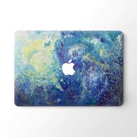DowBier MacBook Decal Vinyl Skin Sticker Cover Anti-Scratch Decal for Apple MacBook (MacBook Air 13"/Inch 2018 Release(A1932), Night Sky)