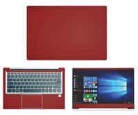 decalrus - Protective Decal for Lenovo IdeaPad 720S (14" Screen) Laptop RED Carbon Fiber Skin case Cover wrap CFlenovoIdeapad720sRed
