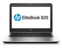 HP 1FX37UT#ABA Elitebook 820 G4 12.5" Notebook, Windows, Intel Core I5 2.5 Ghz, 8 GB Ram, 256 GB SSD, Silver