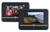 RCA DRC6272 7-Inch Twin Mobile DVD Players - play two different DVDs!
