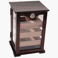 Retail Display 3 Window Cigar Humidor 150 Count