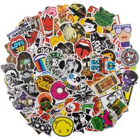 250 Pcs Cool Stickers for Skateboard, Waterproof Vinyl Water Bottle Stickers for Laptop Car Motorcycle Bicycle Luggage Guitar Bumper, Classical Graffiti Stickers for Teens Adults