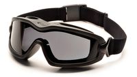 PYRAMEX GB6420SDT Pyramex Gray Dual Pane Goggle, Anti-Fog
