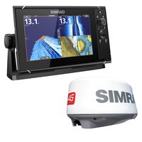 Simrad NSS9 EVO3,Insight,4G Radar Bundle