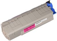 Media Sciences MDA40035 (43865718) Okidata Compatible C6100 Toner Cartridge Magenta LED 6000 Page