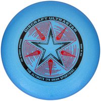 Discraft 175 gram Ultra Star Sport Disc, Blue Sparkle