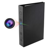 Hidden Camera, PORTOCAM PO9 Security Book Spy Camera Home Surveillance Nanny Cam with Motion Detection and Night Vision, Built-in 10000mAh Battery Standby up to 2 Years(Video Only)