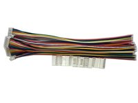 8 Sets JST PH 2.0MM 7 Pin Female Single Connector with Flat Wires 200MM 1007 26AWG