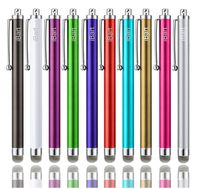 iBart Stylus, Mesh Fiber Tip Series Precision Stylus Pens for Touch Screens Devices, iPhone, iPad, Kindle, Tablet (10 Colors)
